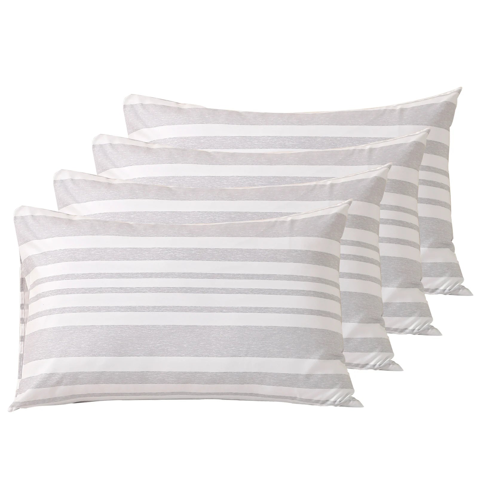 4pcs/2 Pairs Twin Full Queen King 20x26/20x28/20x30/20x36in Printed Pillowcases Pillow Protector Cover Sets