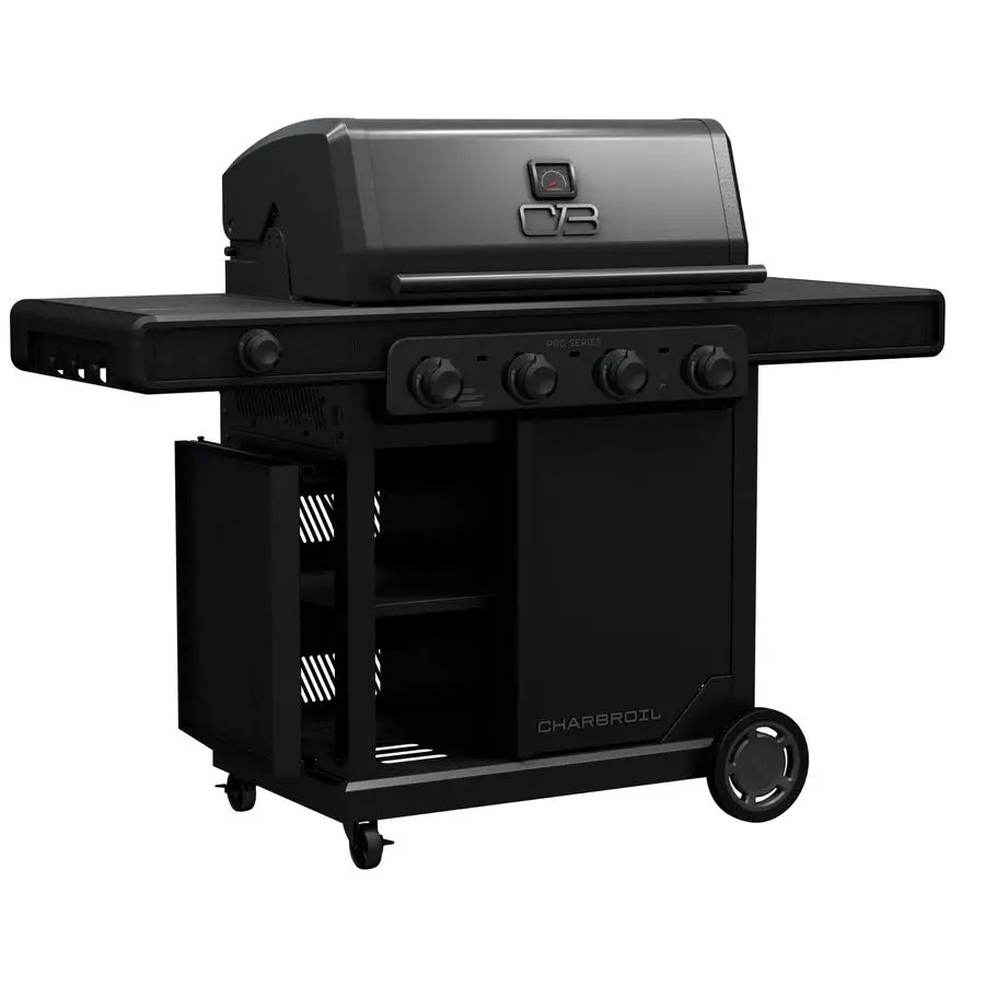 Infrared Gas Grill, 4-Burner w/ Side Burner