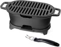 Hibachi Grill, Cast Iron Tabletop Charcoal BBQ