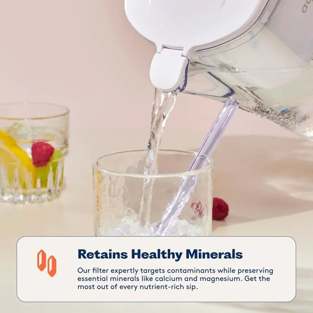 Water Filter Pitcher - Lead, Chlorine, POA/POS, Microplastics 10-Cup