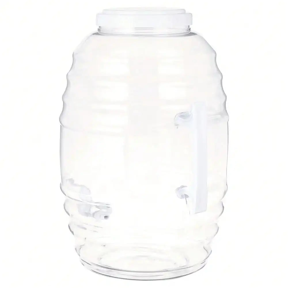 Beverage Dispenser, 5 Gal White
