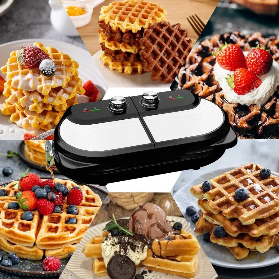 Belgian Waffle Make, 6 inch