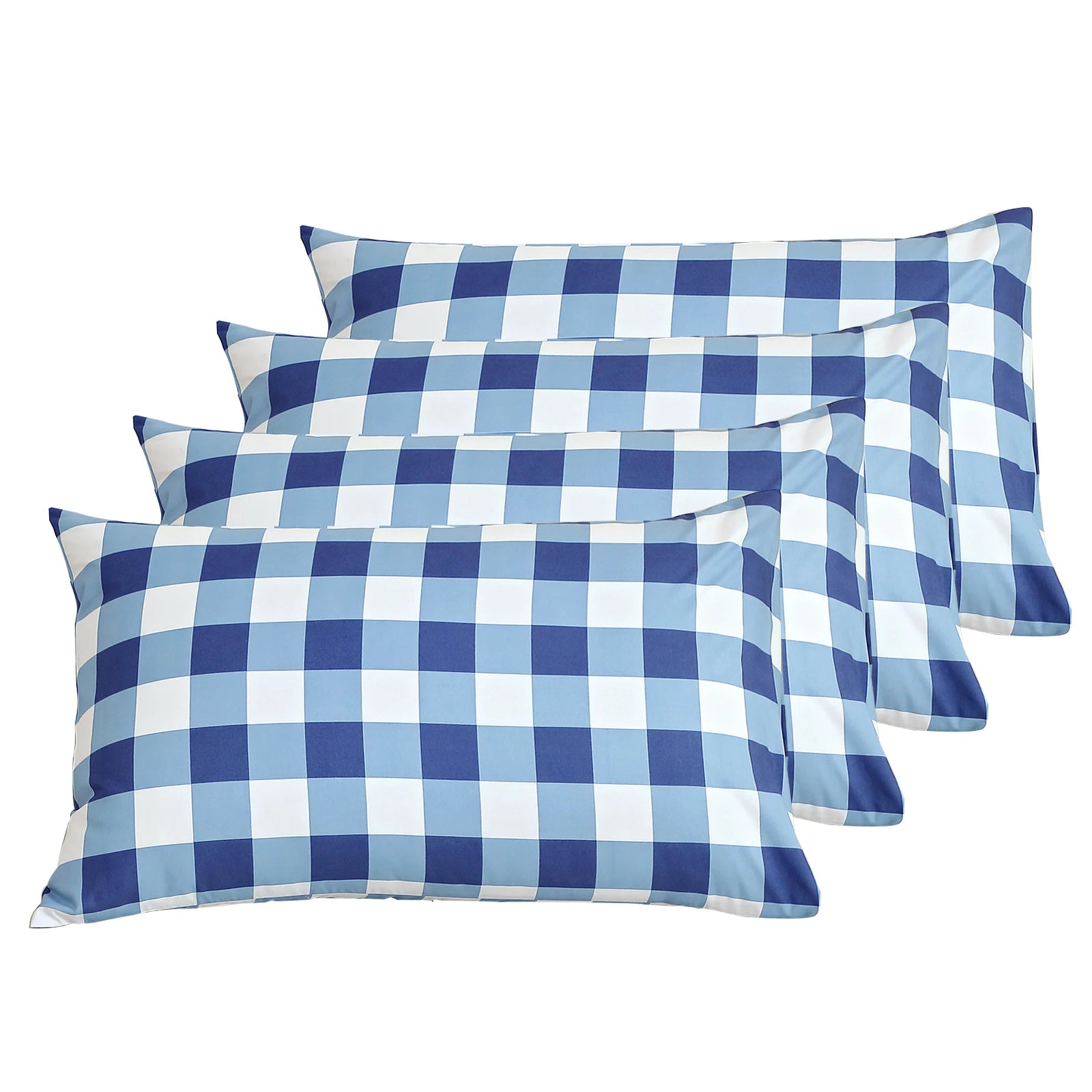 4pcs/2 Pairs Twin Full Queen King 20x26/20x28/20x30/20x36in Printed Pillowcases Pillow Protector Cover Sets