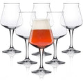Beer Glasses, 6 Pack Italian Made, 14.2oz