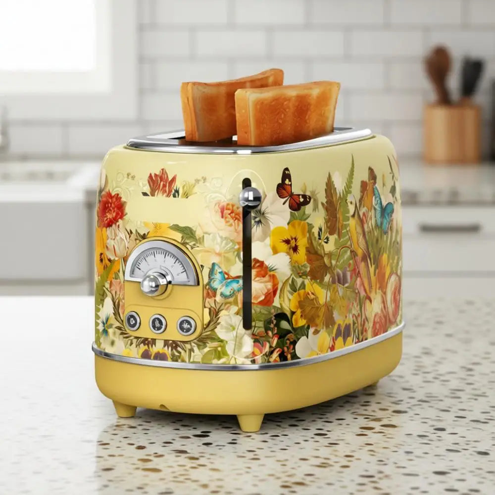 Toaster, 2-Slice Retro, Removable Crumb Tray