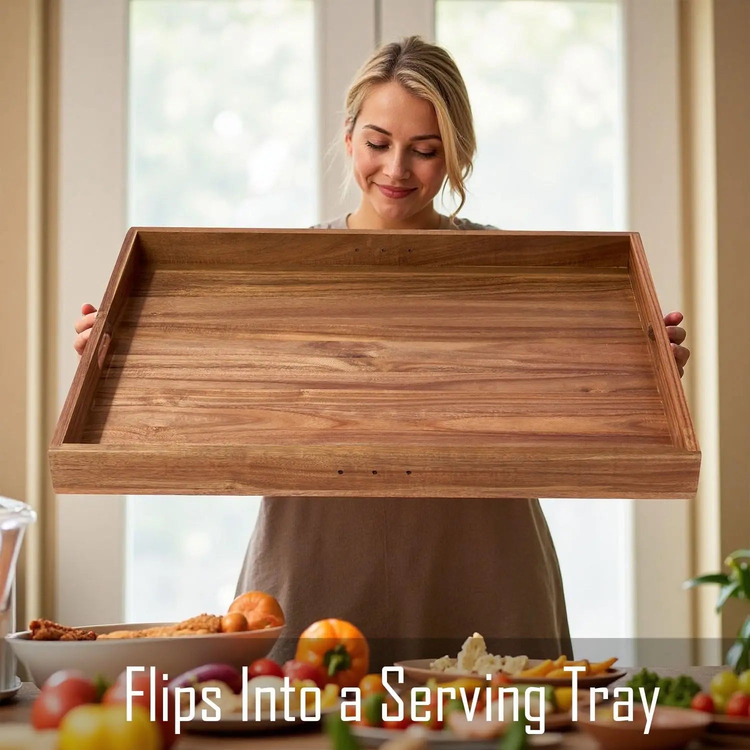 Stove Cover, Acacia Wood Noodle Cutting Board