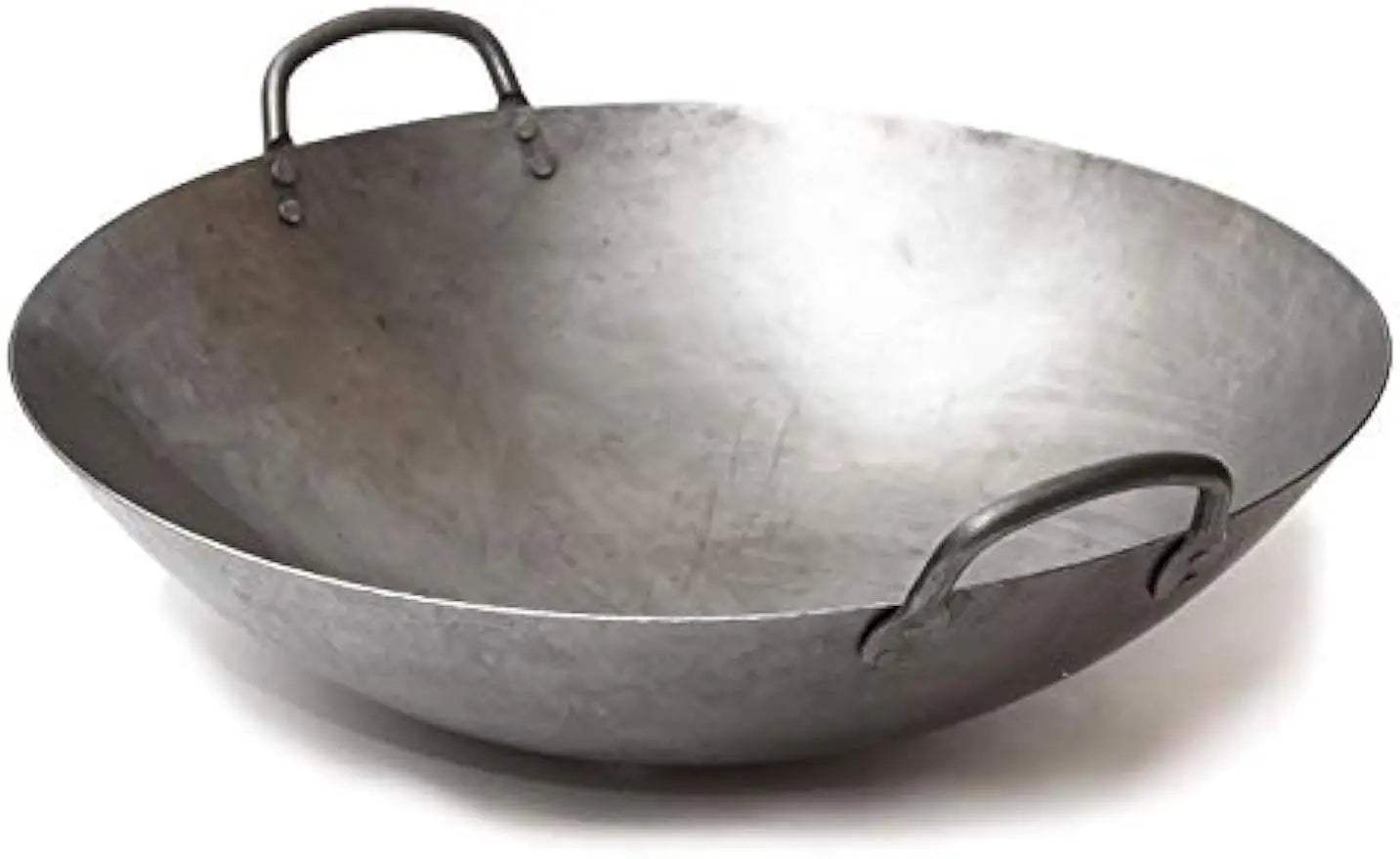 Wok, 16 In Steel Round Bottom