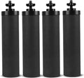 Water Filter Replacement, Pack of 4 Silver Infused