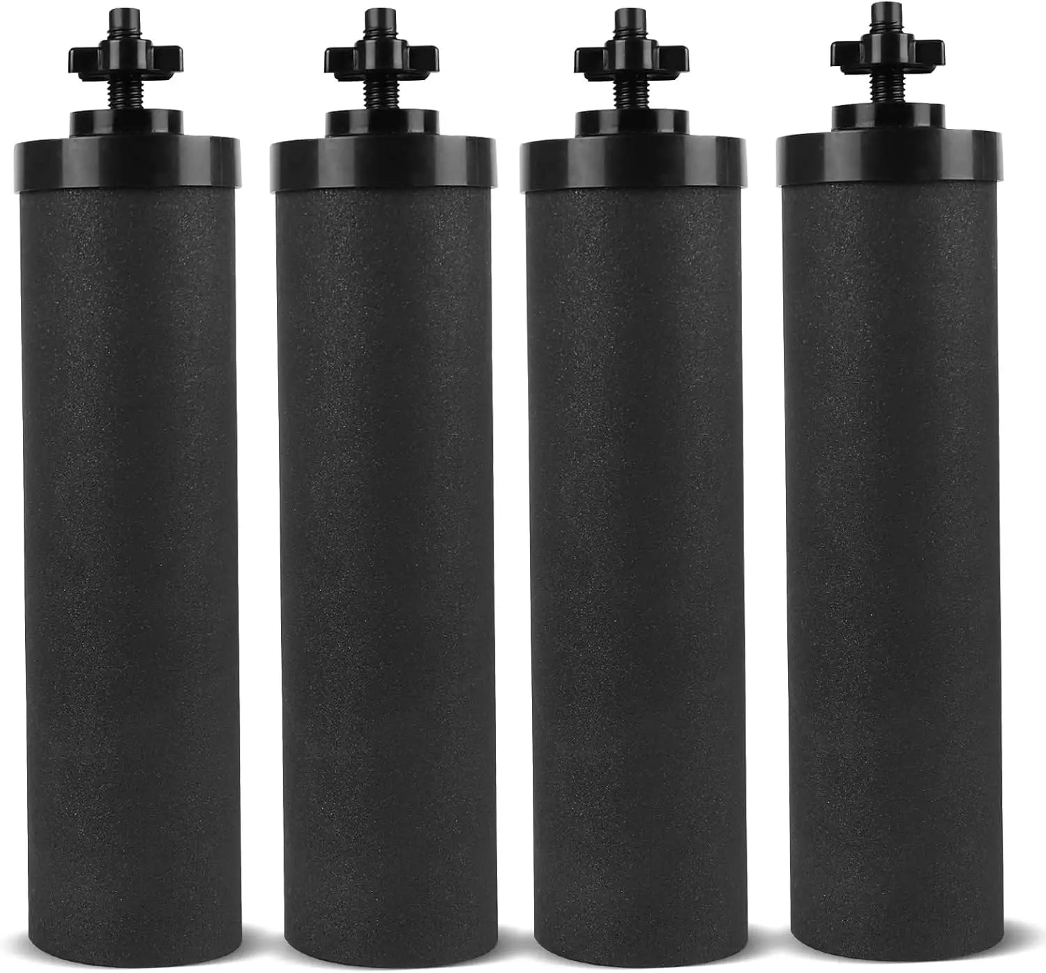 Water Filter Replacement, Pack of 4 Silver Infused