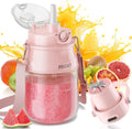 Blender w/ Lid & Strap, 27oz USB-C Rechargeable Smoothie BPA-Free, Purple