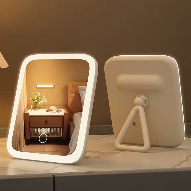 Makeup Mirror, LED Smart Desktop Fill Light