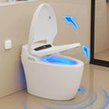 Tankless Toilet, Smart Heated Seat Night Light Auto Flush