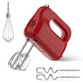Egg Beater Mixer, Electric Portable 5-Speed Handheld w/ Dough Hooks