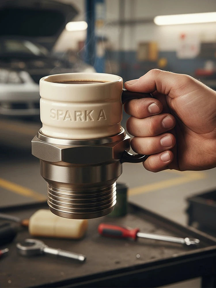 Mug, Automotive Spark Plug Gift