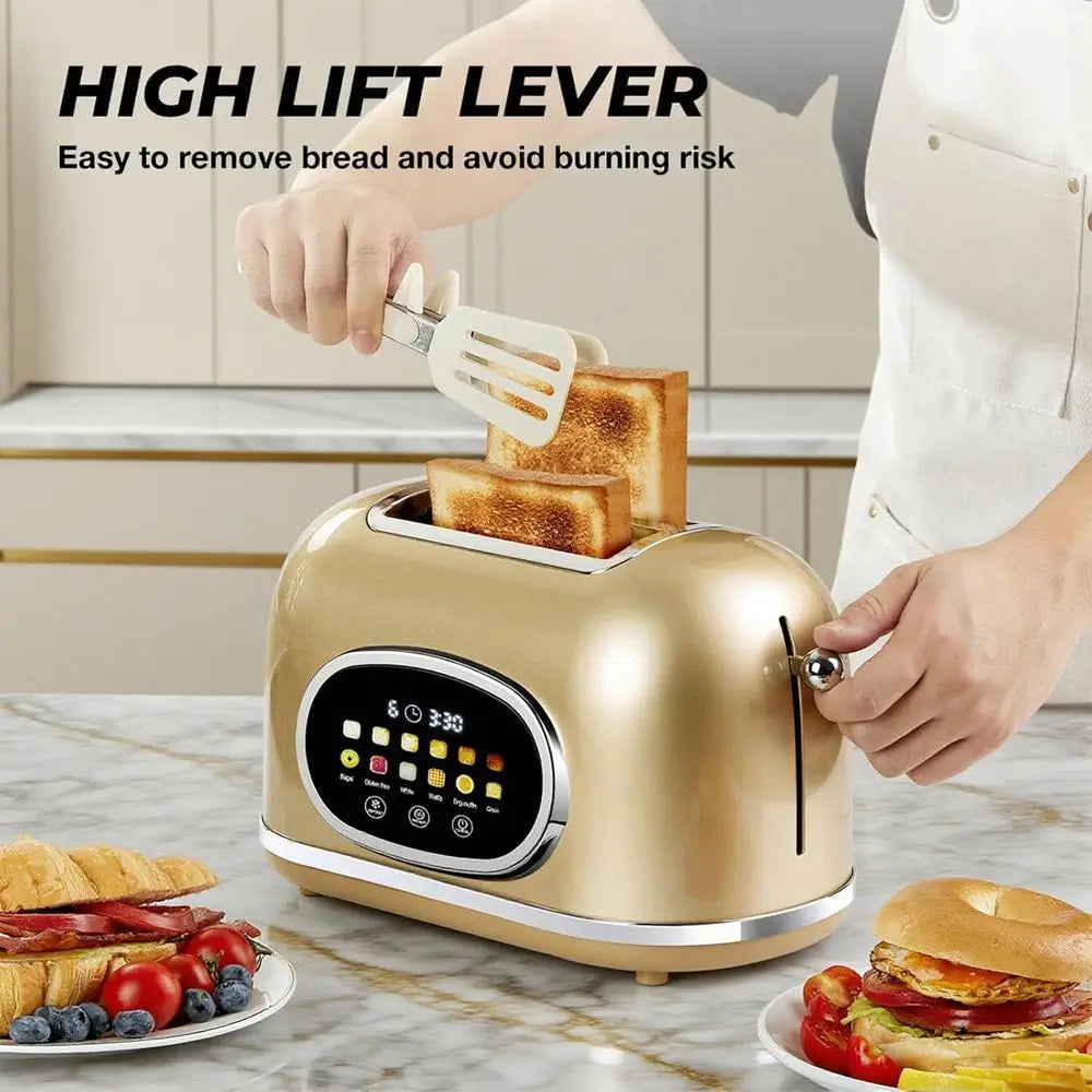Toaster 1-Slice Smart Retro Stainless Steel