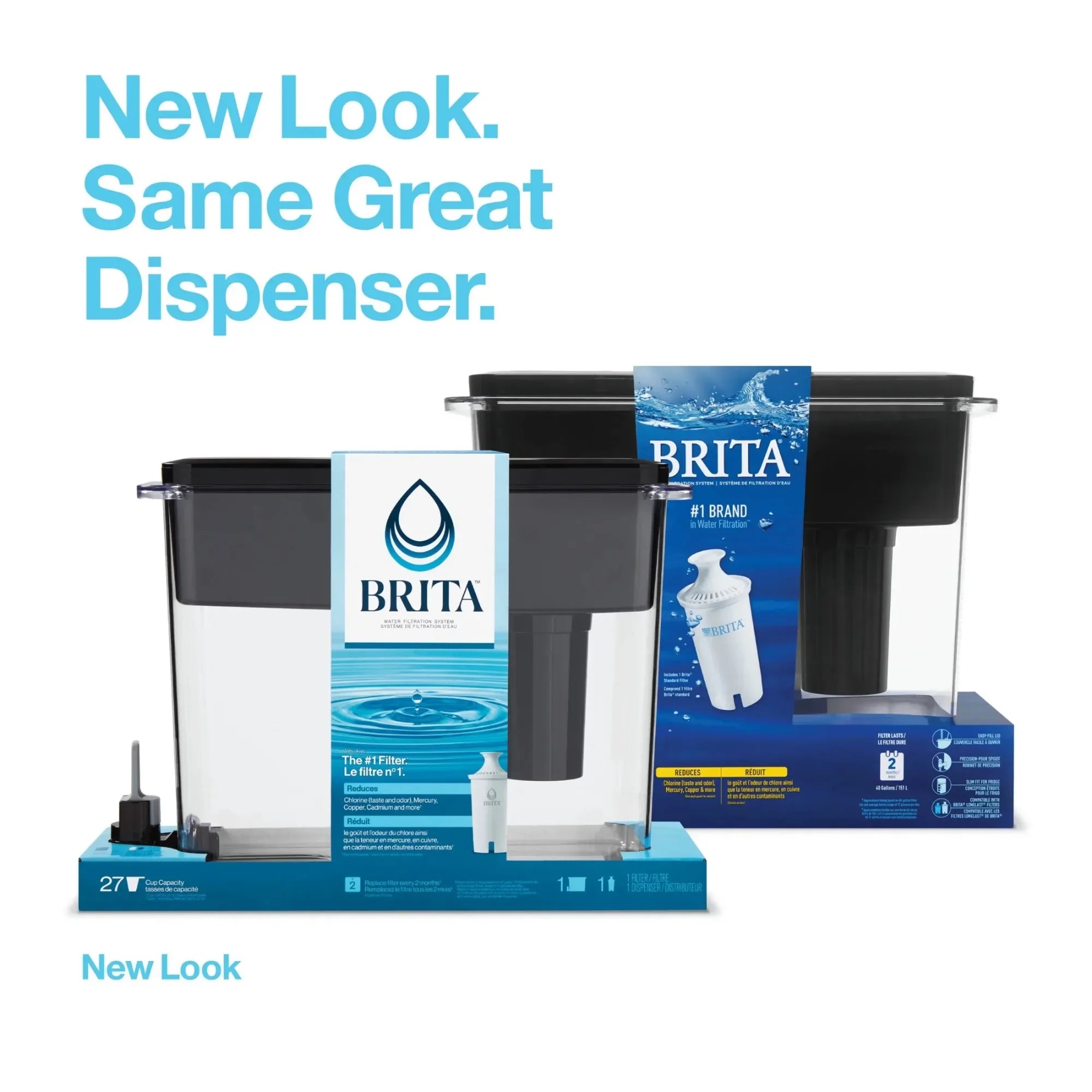 Water Filter Pitcher 10-Cup, copper, mercury & impurities