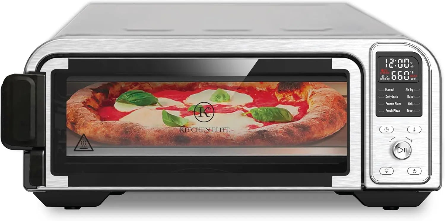 Toaster Oven Air Fryer Combo, Digital 12 In Stainless