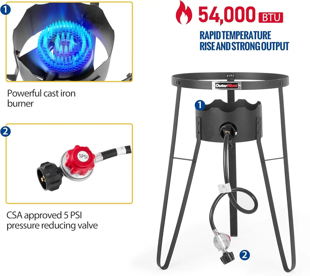 Wok w/ Stand, Gas