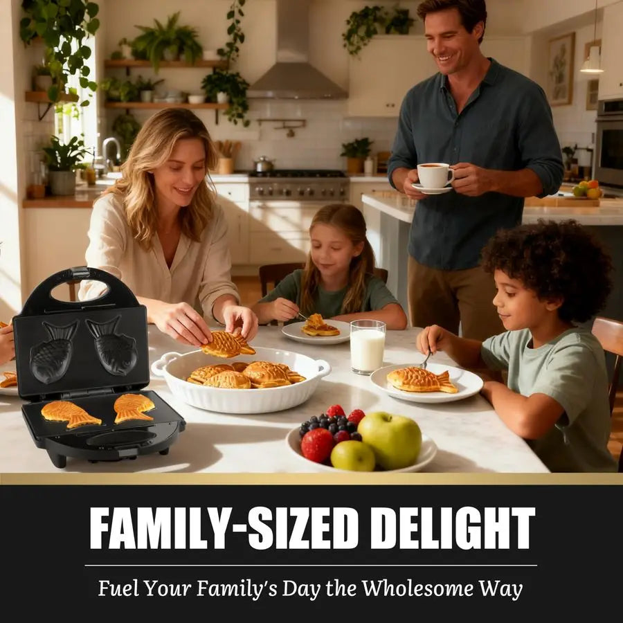 Waffle Maker Non Stick Fish-shaped