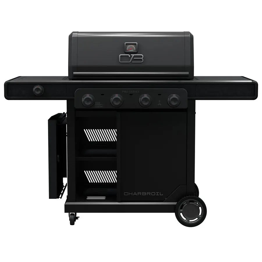 Infrared Gas Grill, 4-Burner w/ Side Burner
