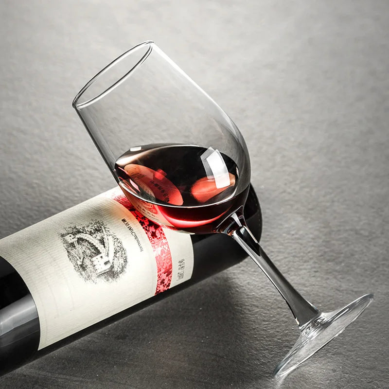 Glasses, 10 oz Set of 2 Crystal Clear, Stemmed, Red Wine Lead-free