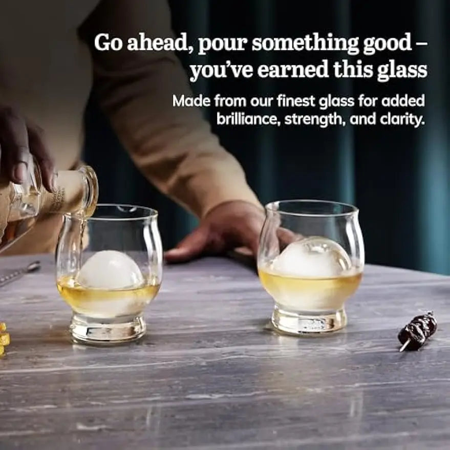 Glasses, Set of 4 Bourbon Whiskey  Cocktails Dishwasher Safe