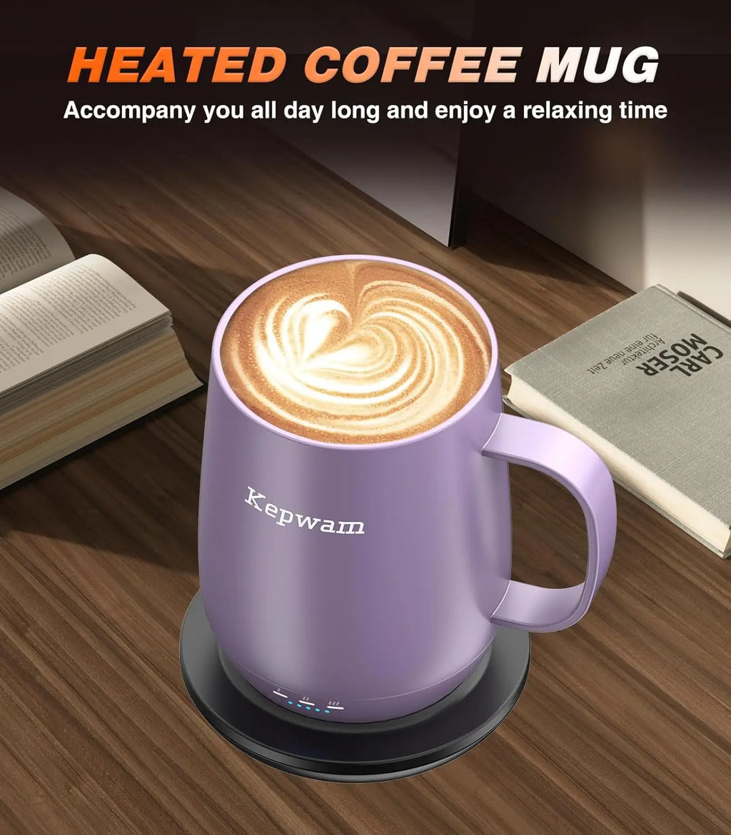 Mug, Self-Heating 16 oz Smart Temp Battery Gift