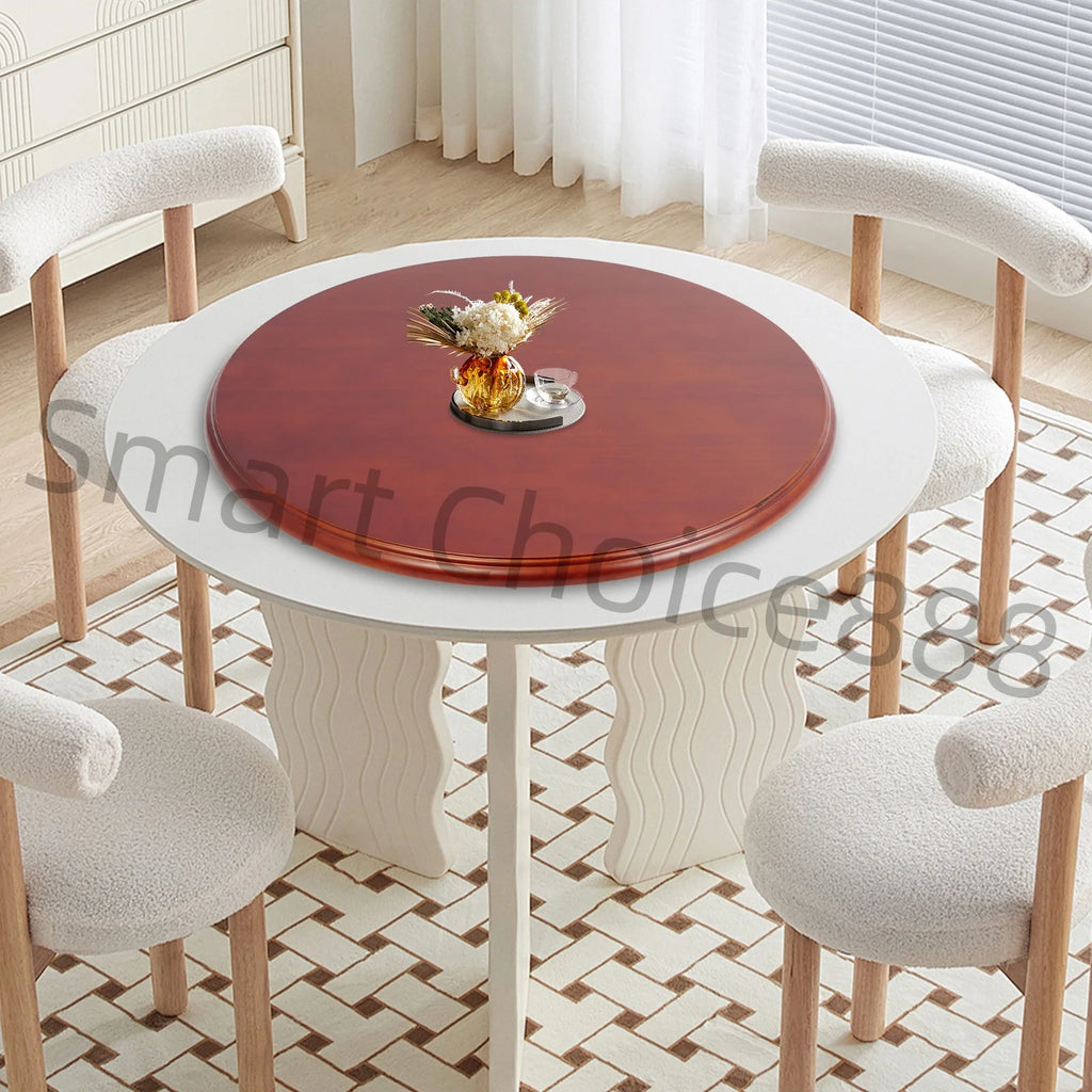 Lazy Susan Turntable 70cm Wood Dining