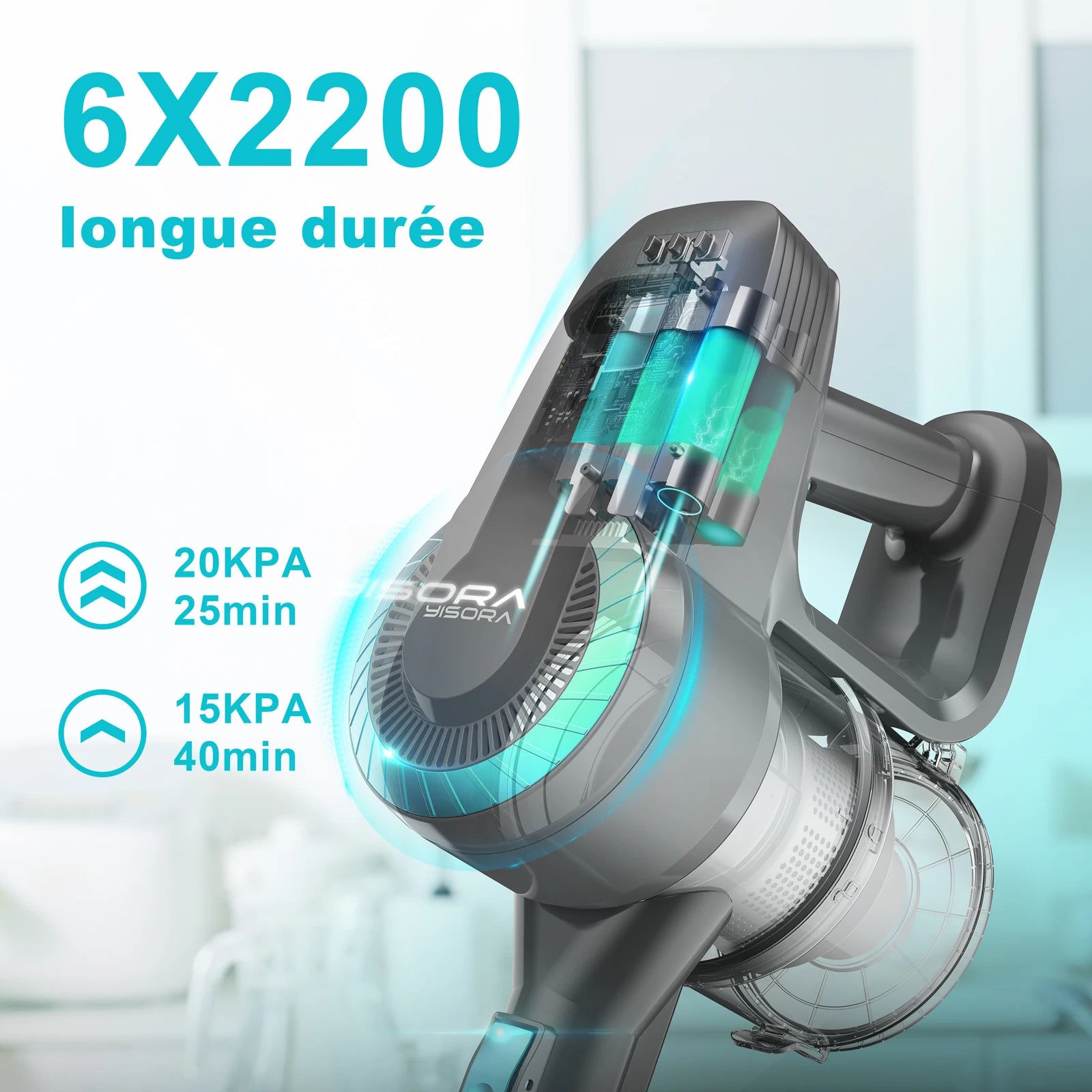 Cordless Upright Vacuum, Carpet, Hard Floor, Pet Hair