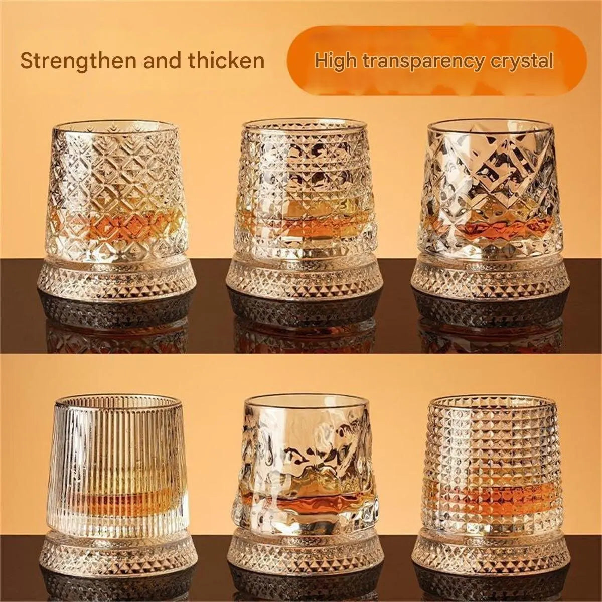 Whiskey glasses w/ base, wine beer