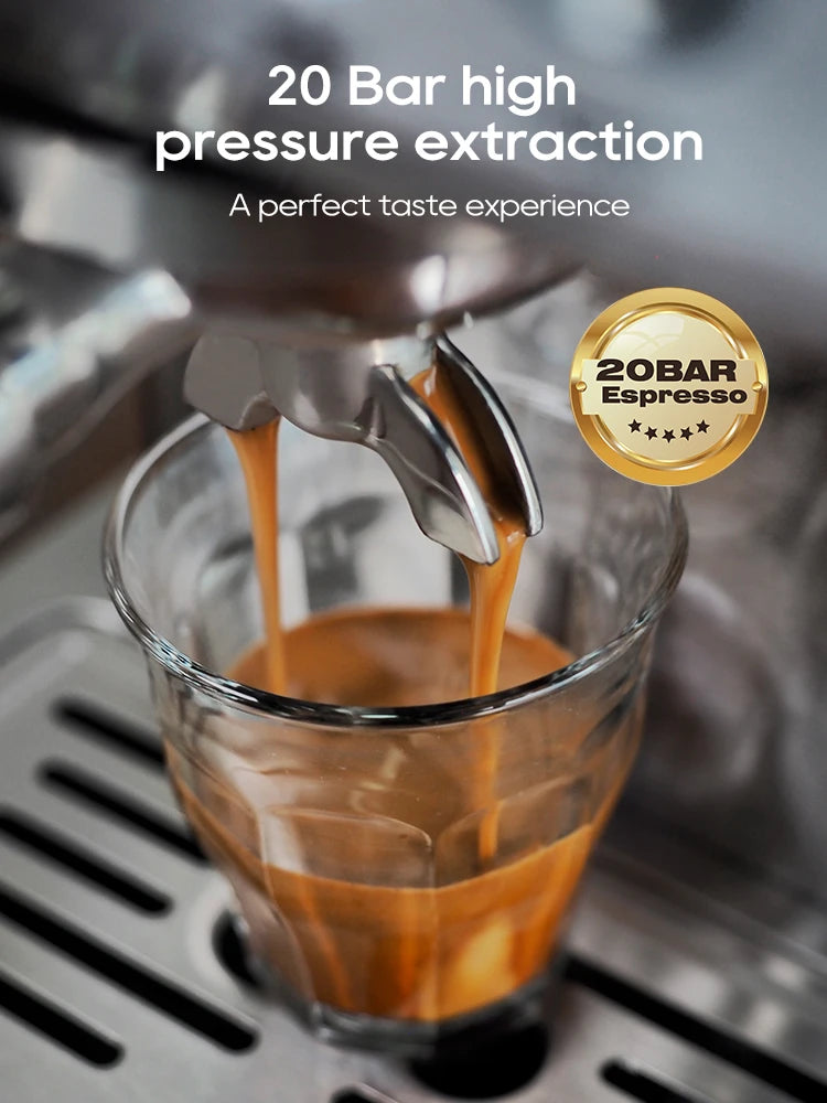 Espresso Machine, Cold/Hot Coffee Maker