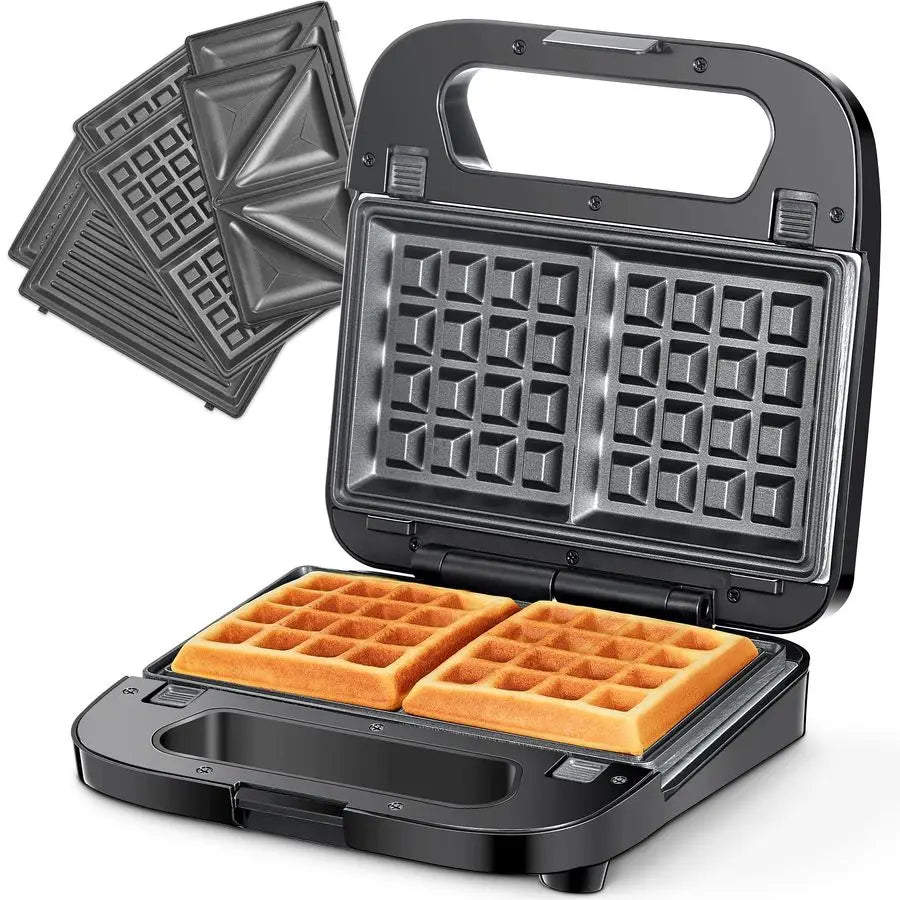 Waffle Grill Sandwich Maker, Panini Press