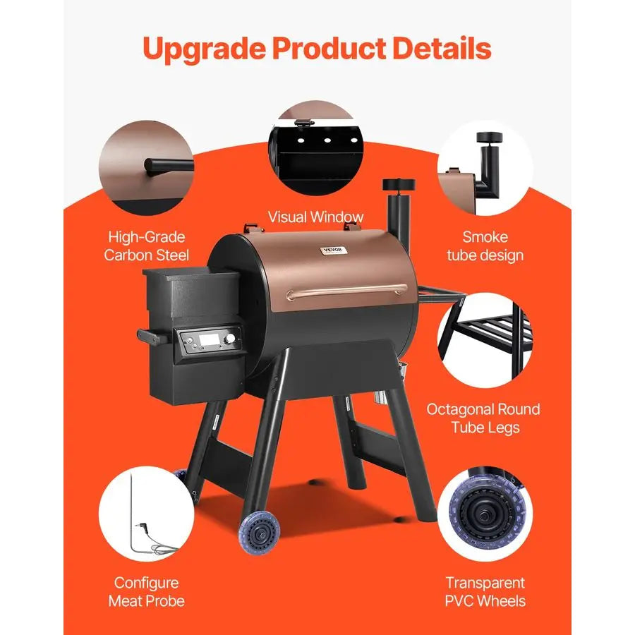 Pellet Grill & Smoker, BBQ Electric