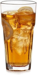 Glasses, Set of 12 Clear Iced Tea Dishwasher Safe