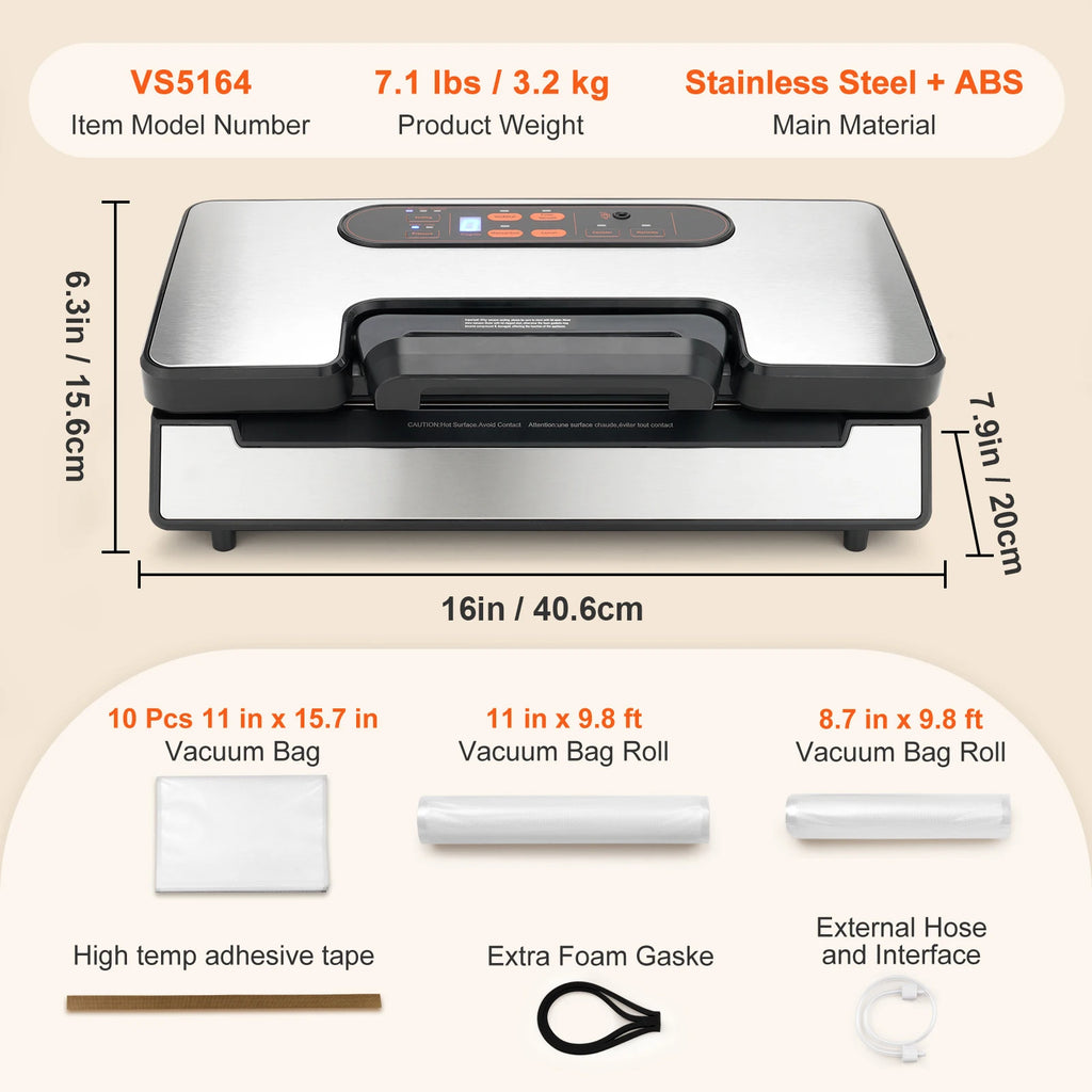 Vacuum Sealer, Adjustable