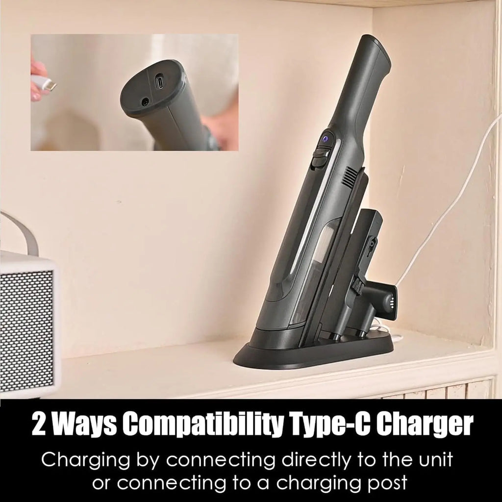 Cordless Handheld Vacuum 1.4lb, Powerful Suction
