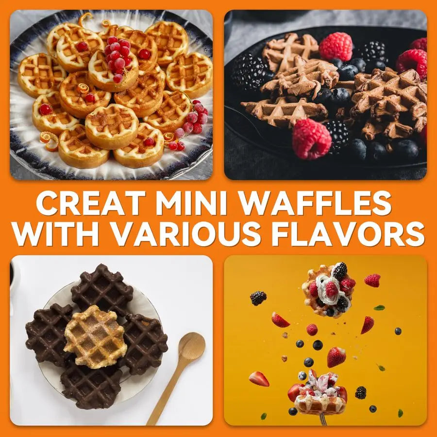 Mini Waffle Maker, 11 X 2.2 Nonstick