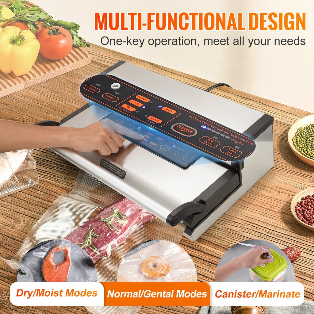 Vacuum Sealer with Bag Roll