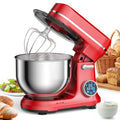 Mixer w/ Stand, 11-Speeds LED Dough Hook, Whisk