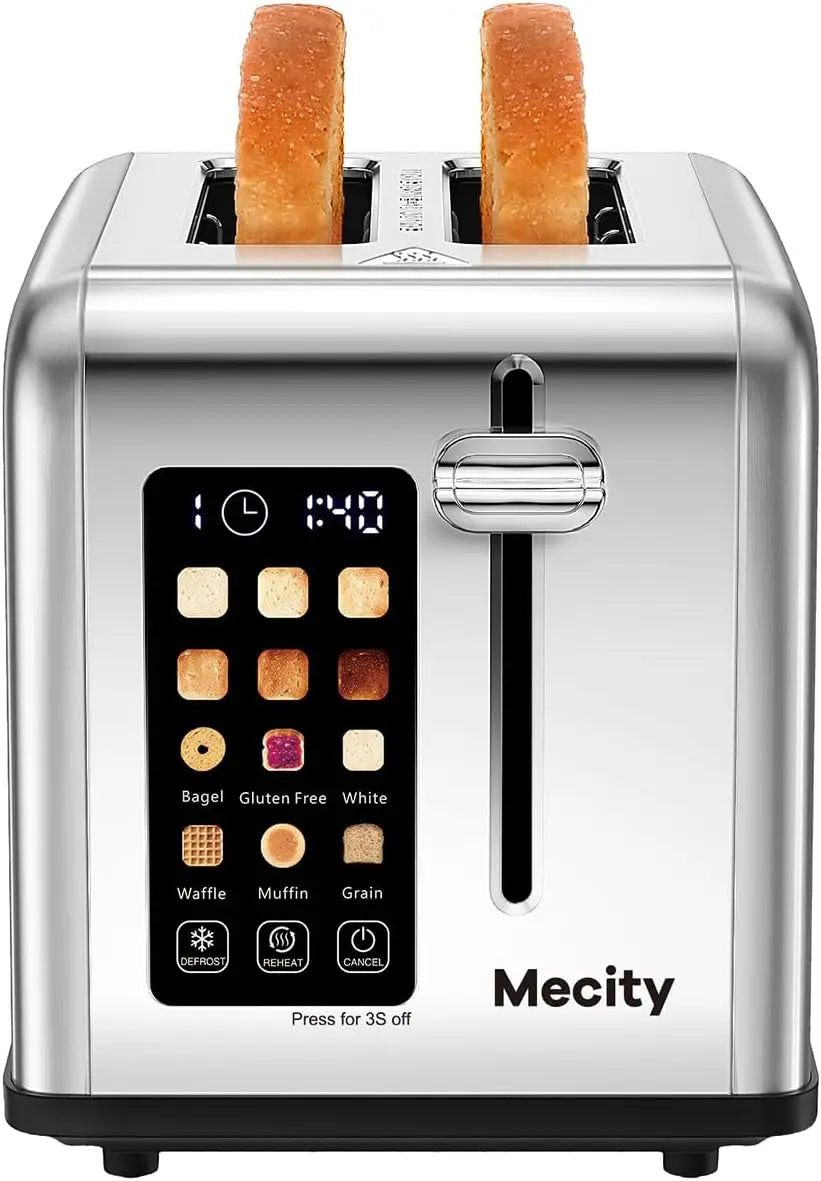 Toaster, 2-Slot Smart Wide-Slot, Stainless
