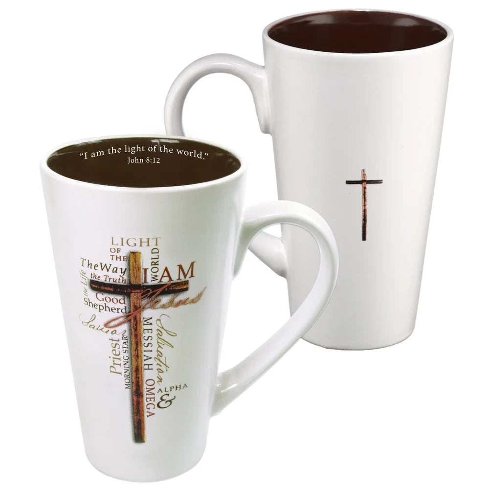 Mug, Stoneware Inspirational Bible Verse Gift Microwave Dishwasher Safe