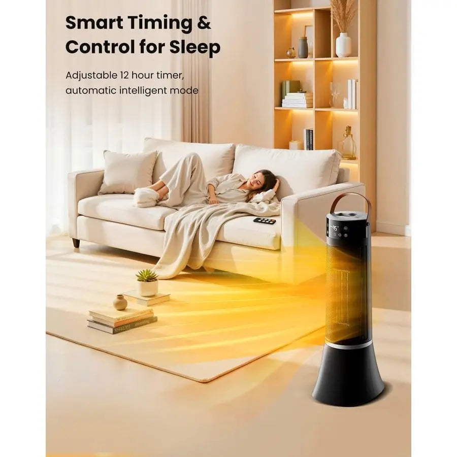 Space Heater, Indoor 1500W Electric Quiet