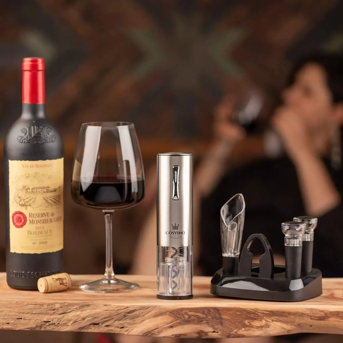 Premium Electric Wine Opener with Charging Base