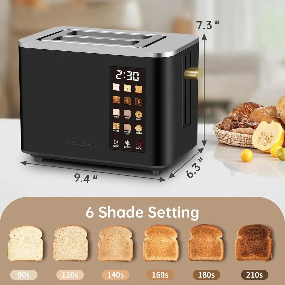 Toaster 2-Slice Smart Stainless Steel