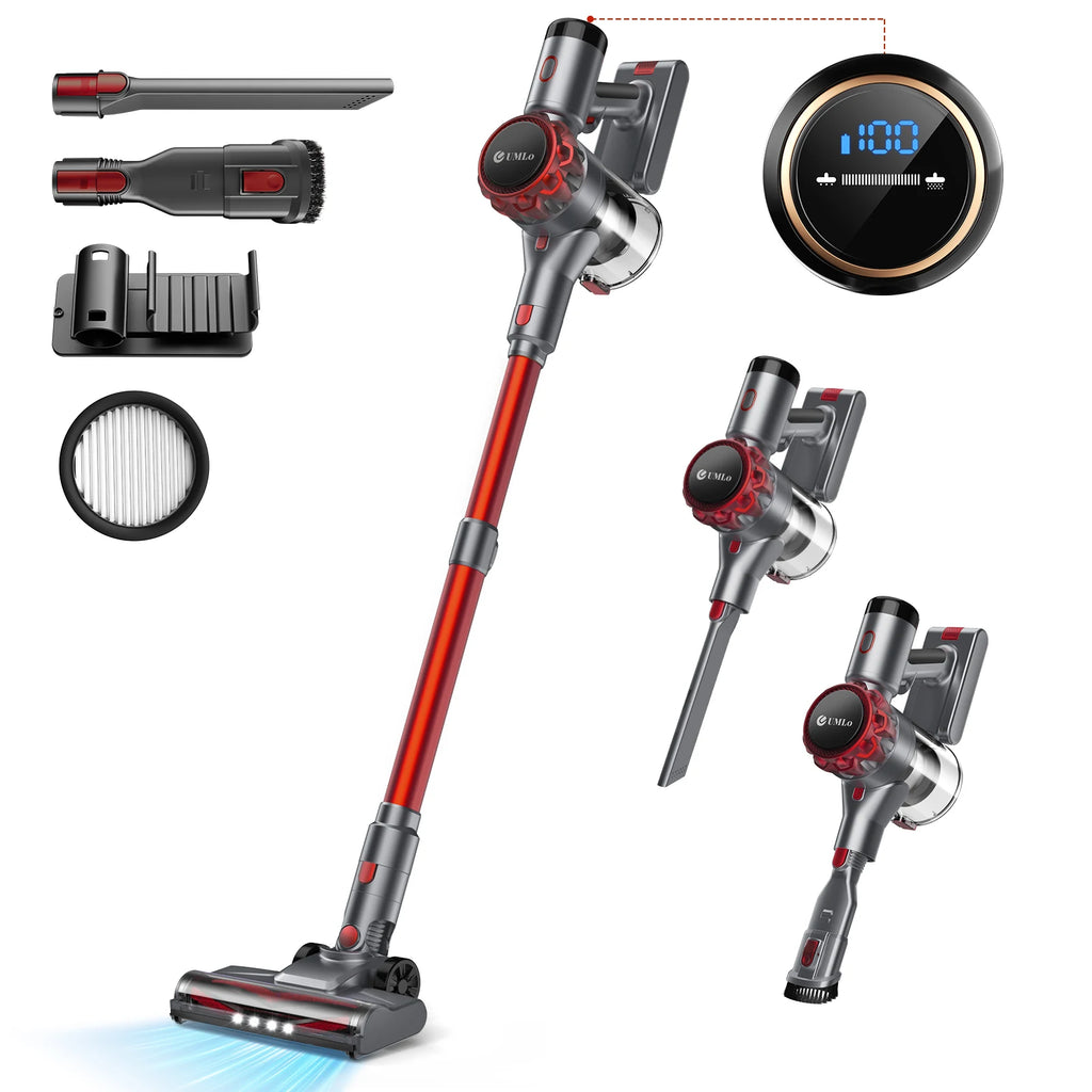 Cordless Vacuum, 40Kpa, Pet Hair, Carpet