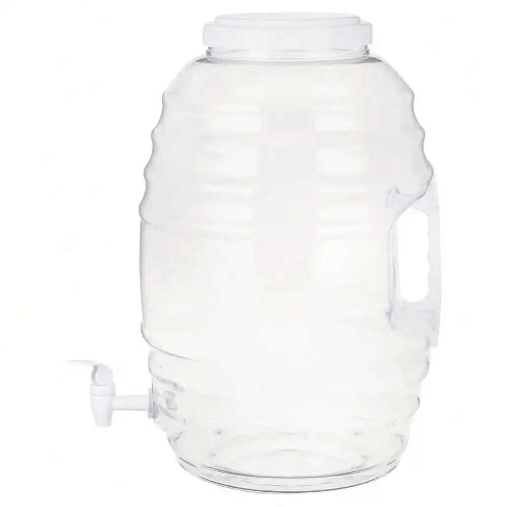 Beverage Dispenser, 5 Gal White