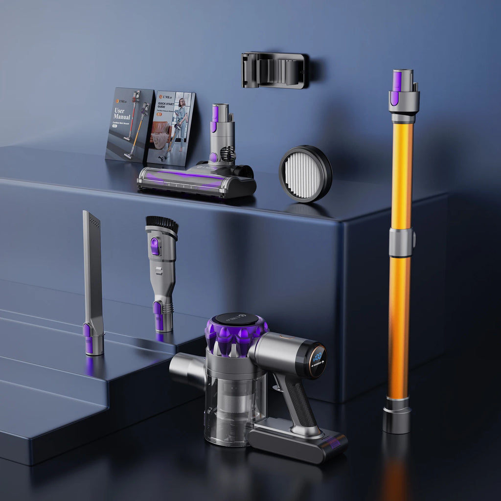 Cordless Vacuum, 40Kpa, Pet Hair, Carpet