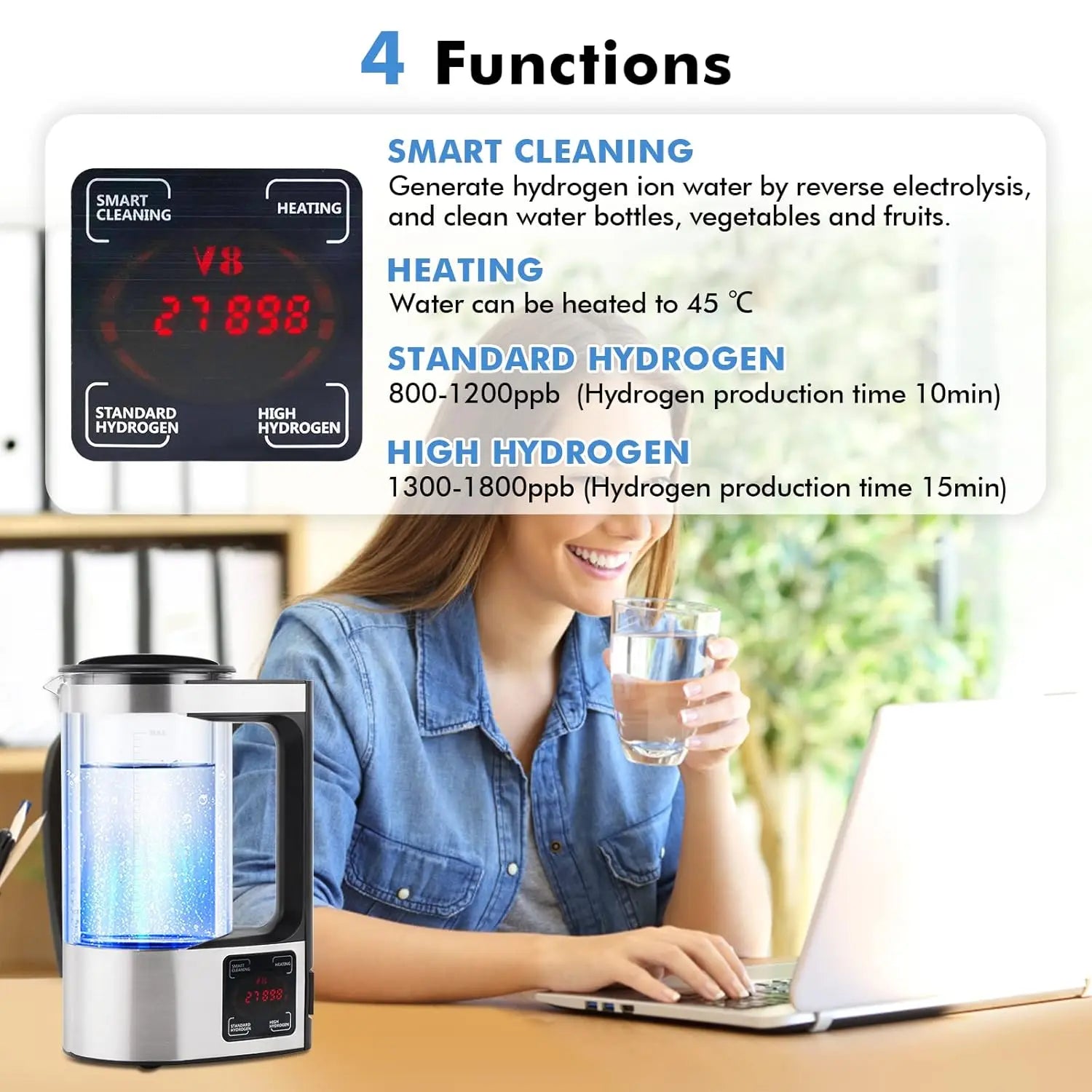 Hydrogen Water Generator