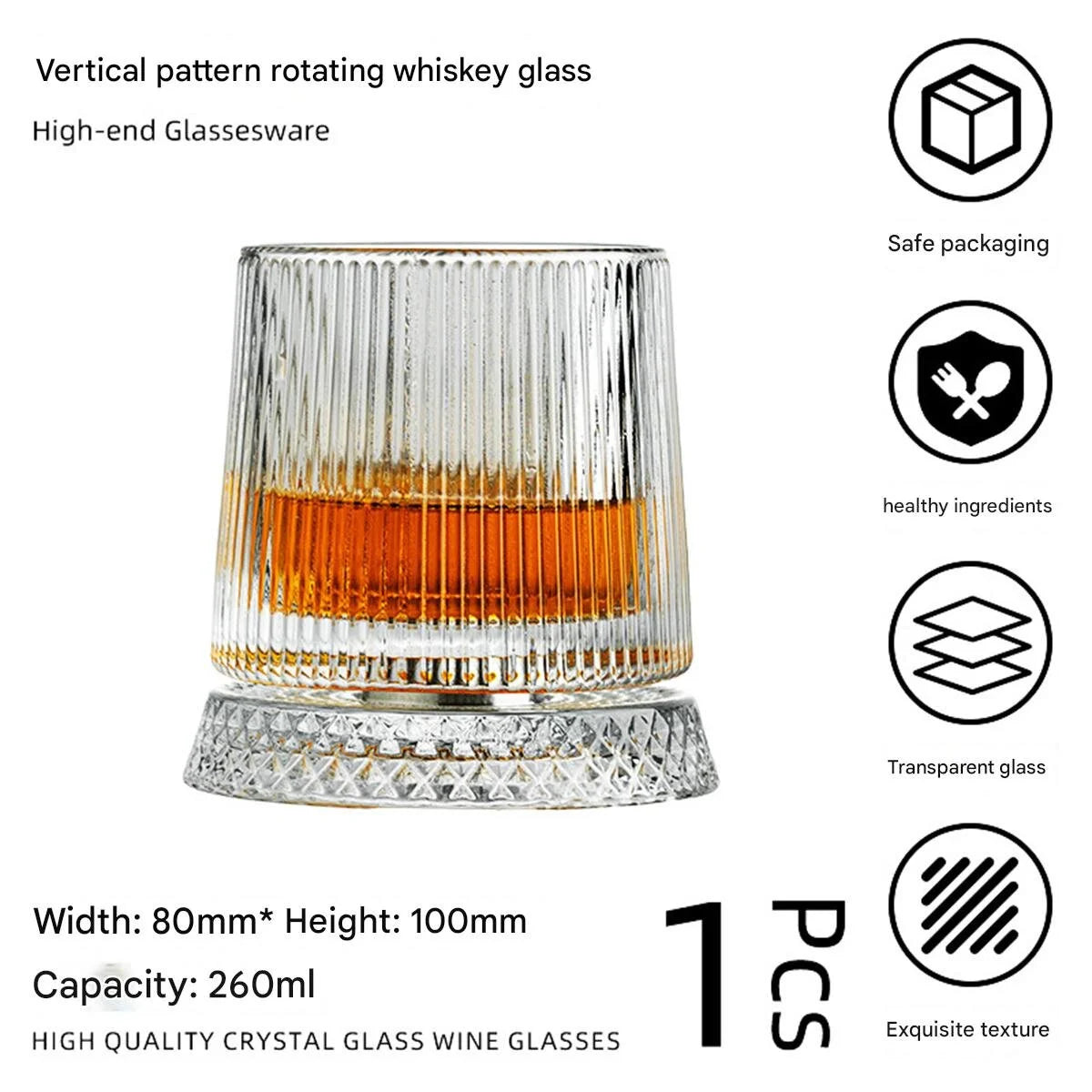 Whiskey glasses w/ base, wine beer