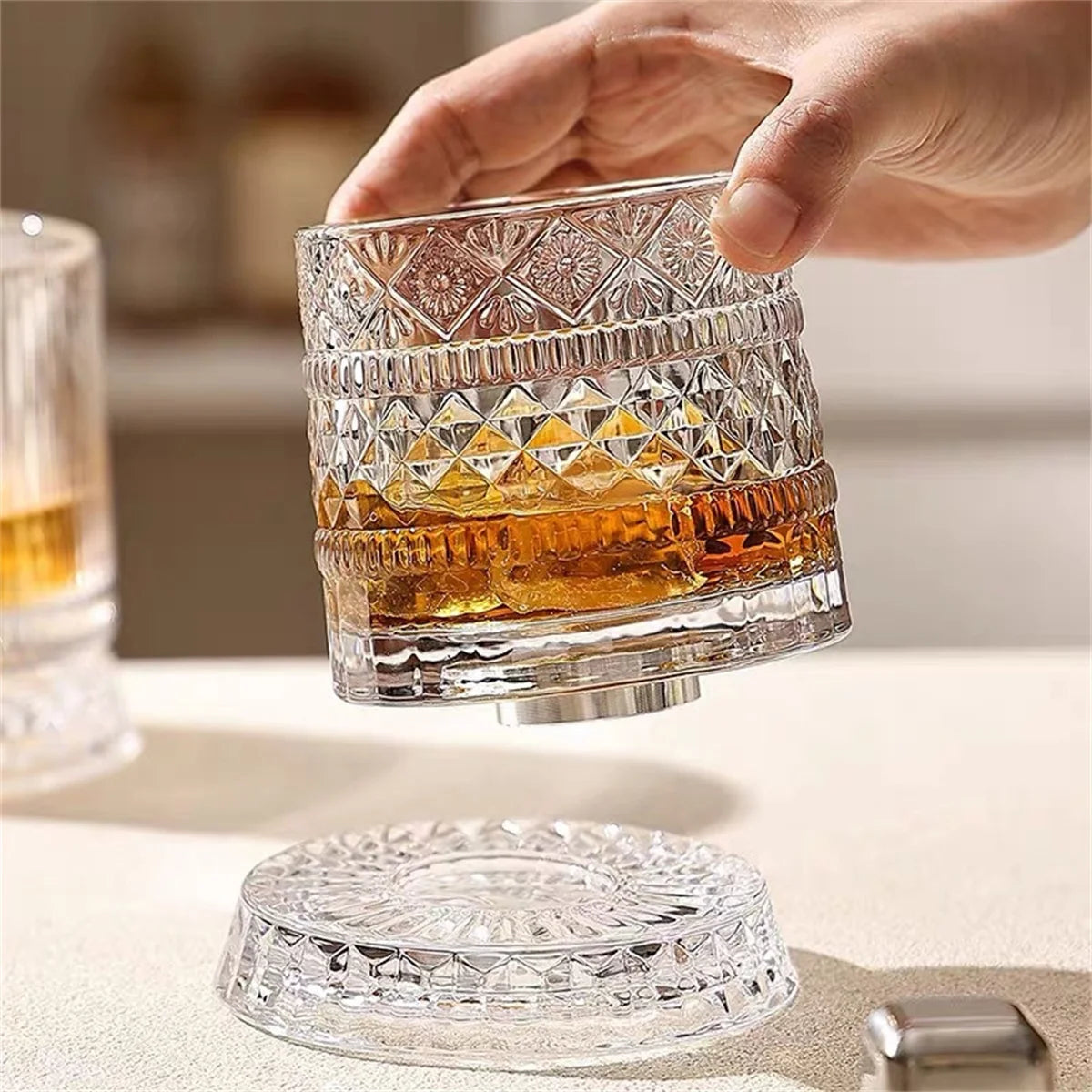 Whiskey glasses w/ base, wine beer